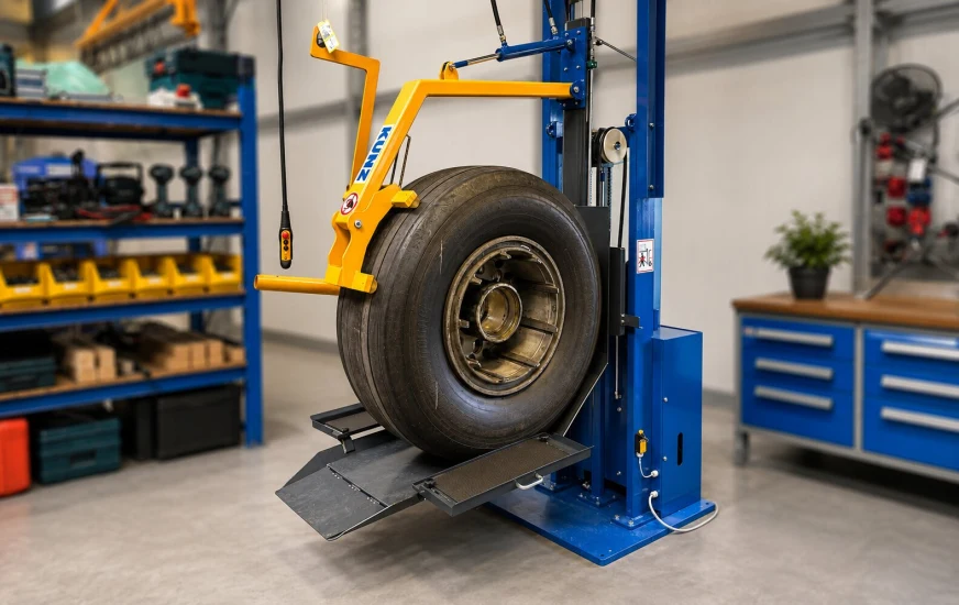 KUNZ WheelLift | Aircraft Wheel Assembly / Disassembly
